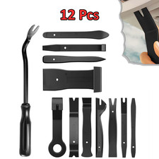 12pcs Auto Trim Removal Tool Kit Car Door Panel Dash Audio Clip Fastener Remover 12pcs Auto Trim Removal Tool Kit Car Door Panel Dash Audio Clip Fastener Remover