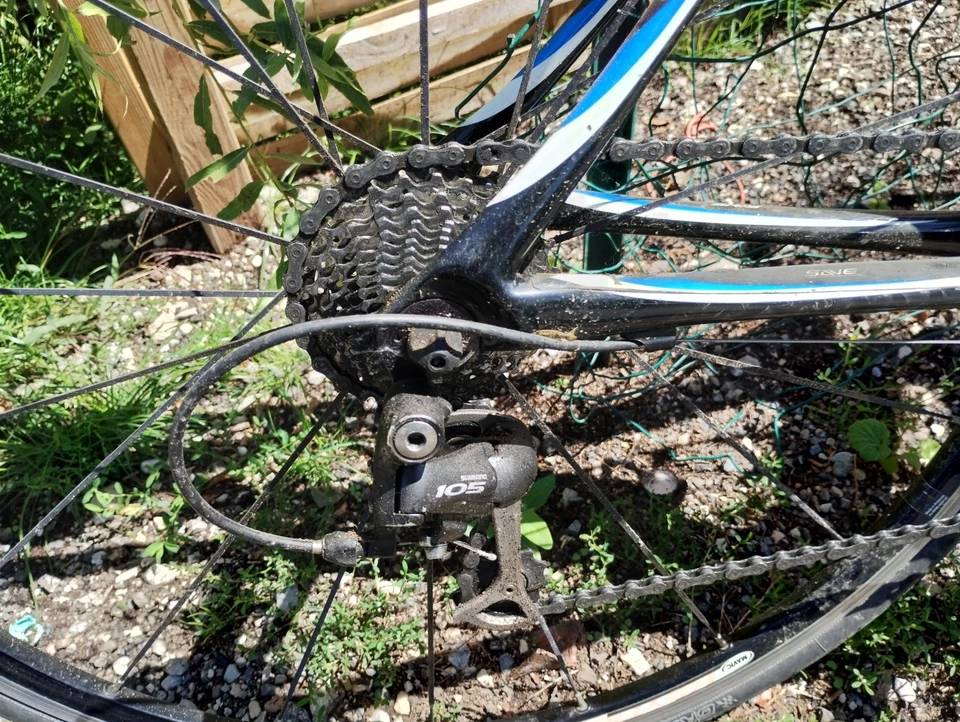 Vélo de course Cannondale Synapse cadre carbone C4 C12.810 taille 45cm jantes 23 - Photo 4/4