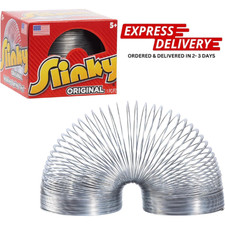 The Original Slinky Walking Spring Toy, 2.75-inch Diameter Metal Slinky
