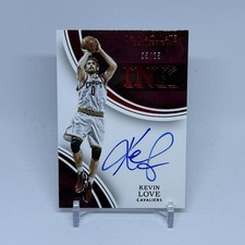 2015-16 Panini Immaculate Kevin Love INK Auto 5/25