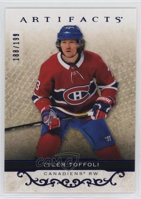 2021-22 Upper Deck Artifacts Royal Blue 188/199 Tyler Toffoli #90 04cw