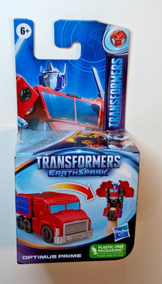 Transformers Earthspark Optimus Prime Toy Figure Figurine Hasbro Kids Childrens 
