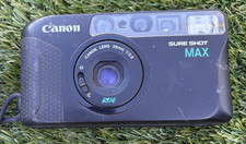 Canon Sure Shot MAX 35mm Film Point and Shoot Camera 38mm
