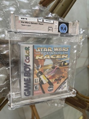 Star Wars Racer Game Boy Color New Factory Sealed NTSC USA WATA A++ 9.4 not VGA