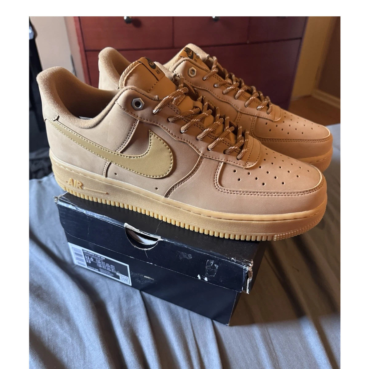 Nike Air Force 1 '07 Wheat | eBay Nike Air Force 1 '07 Wheat | eBay