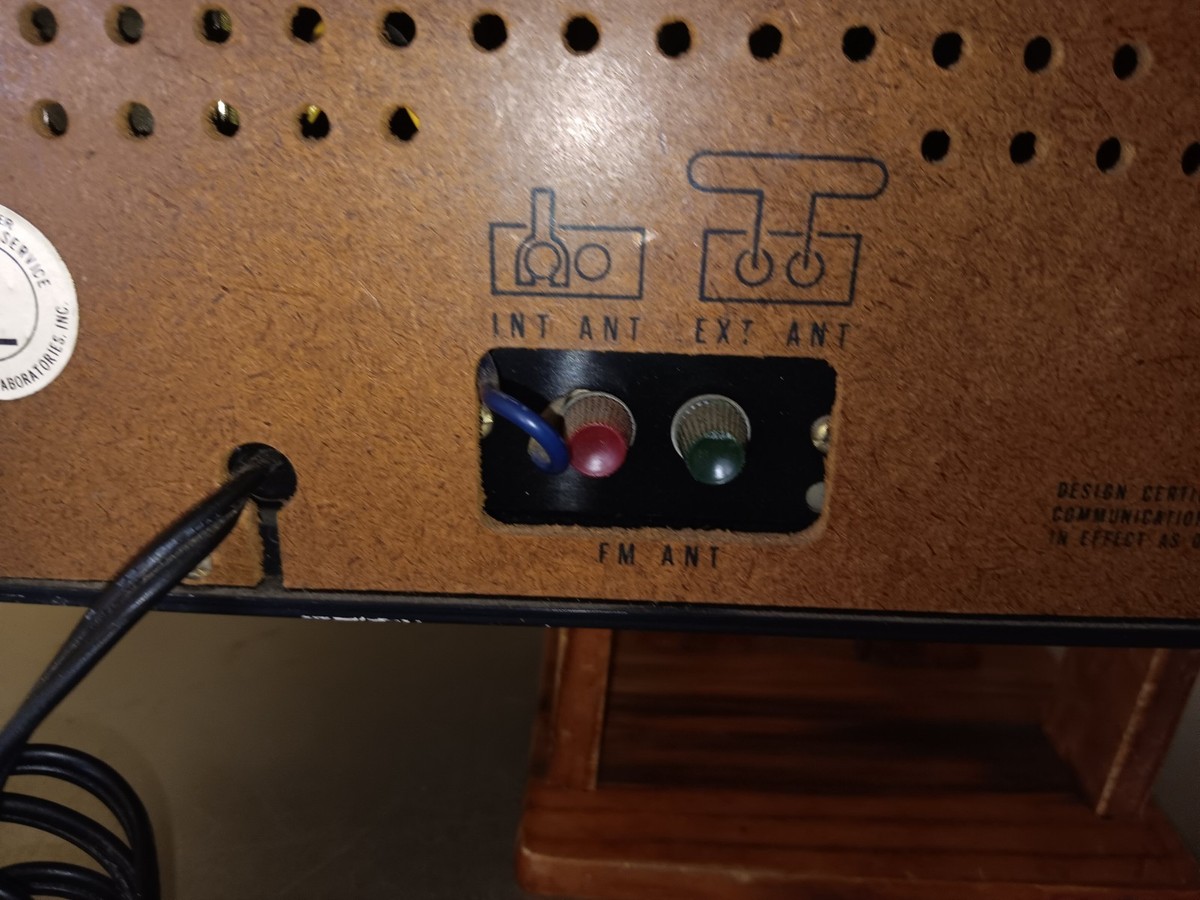 Vintage Panasonic Fm/am Table Top Radio 1970s Made Japan