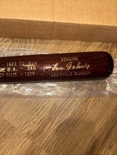 Lou Gehrig Louisville Slugger 125 Brown Commemorative Career Stat Baseball Bat