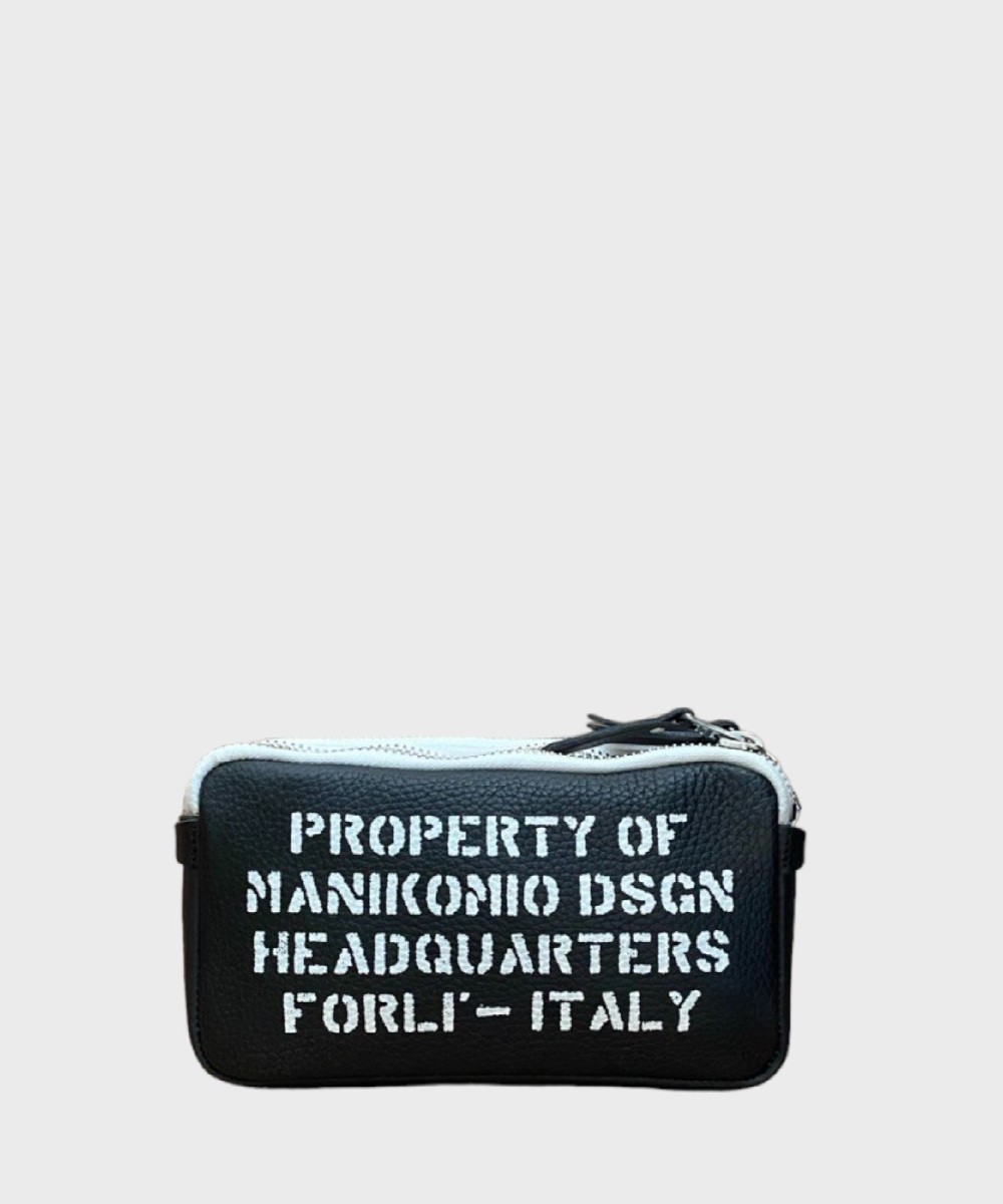 Клатч Manikomio Dsgn CL Borbello, черный PM01.ЧЕРНЫЙ
