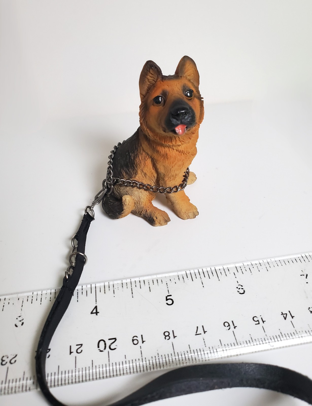 1/6 Scale DiD German Shepard Puppy Dog for 12in Figures Animals Statue Miniature
