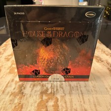 (NEW SEALED) RITTENHOUSE GAME OF THRONES HOUSE OF THE DRAGON SEASON 1 BOX 1650
