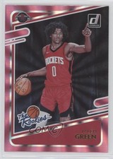 2021-22 Panini Donruss The Rookies Holo Pink Laser Jalen Green #2 06i8