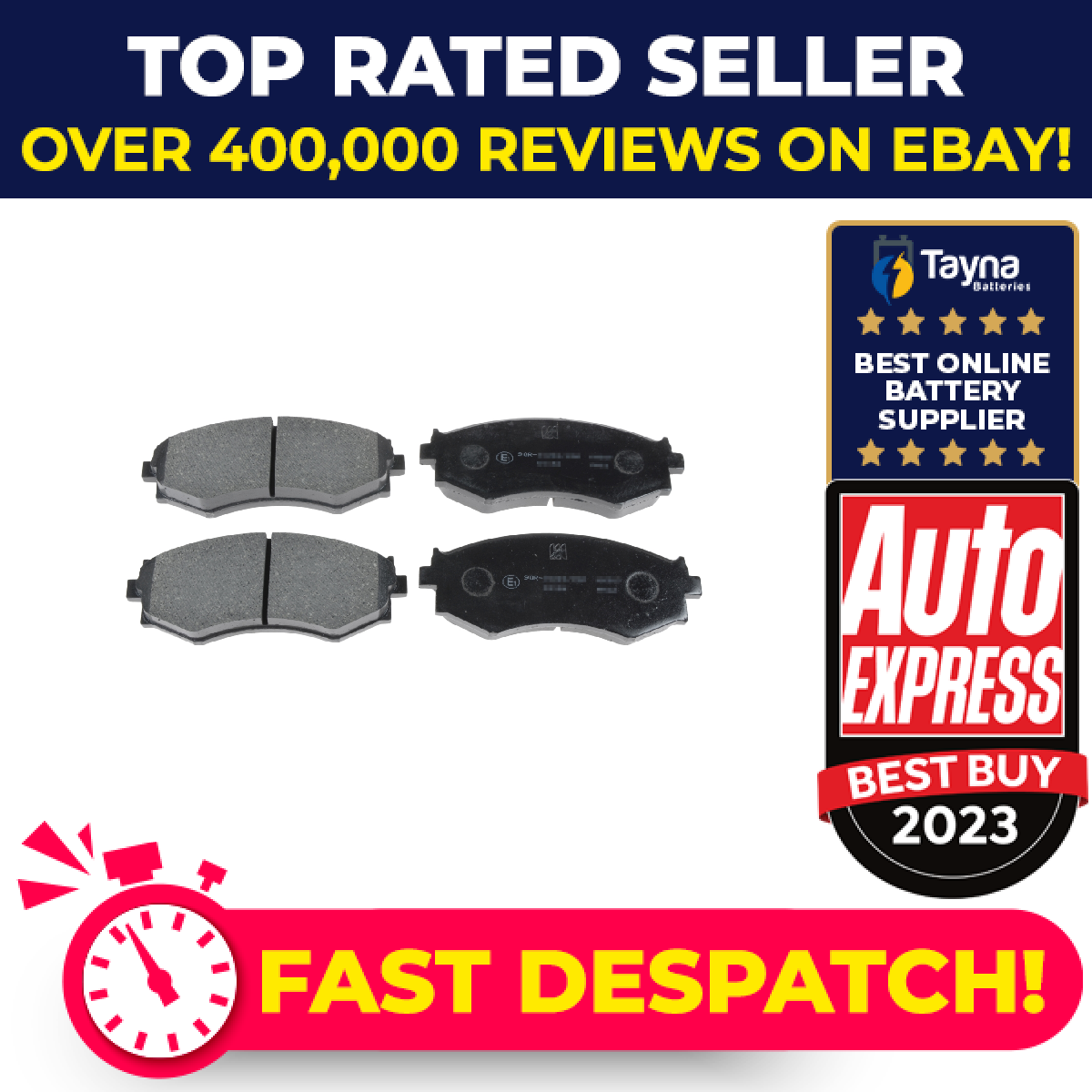 Brake Pads Set fits NISSAN PRAIRIE M11 2.0 Front 88 to 92 CA20E Blue Print New