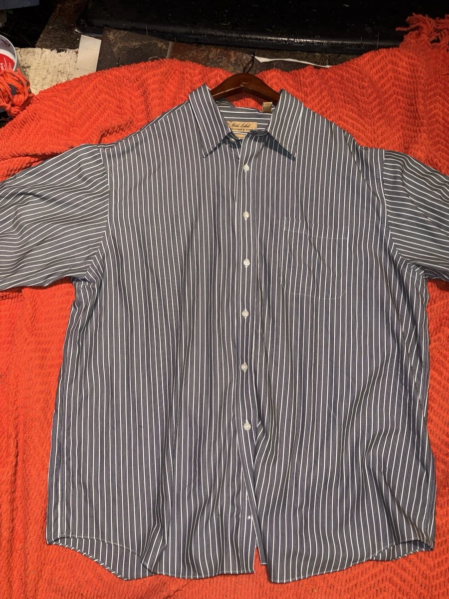 gold label men's roundtree yorke fitted non-iron dress shirt reviews Roundtree & Yorke Gold Label Shirt 15"-33" SLIM FIT Red White Check Non-Iron NWT
