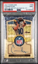 2021 Panini One Superfractor Autograph NFL Shield Patch Cooper Kupp 1/1