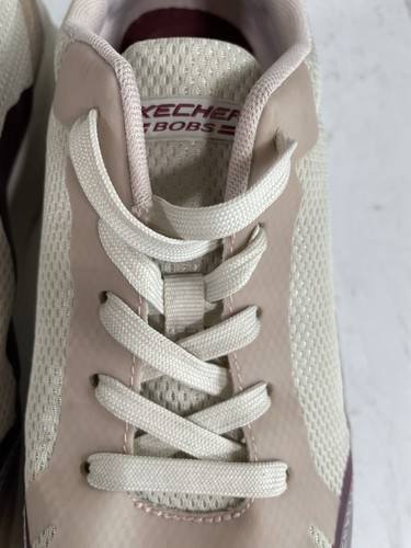 Scarpe da ginnastica Skechers BOBS Sport Squad da donna taglia UK 7 slip in memory foam - Foto 7 di 15