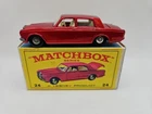 Lesney Matchbox Rolls Royce Silver Shadow No 24 Metallic Red E4 Box Silver Hubs