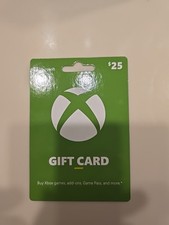 25.00 Xbox Giftcard Unused Activated Jan, 06 2026