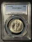 1946-D WALKING LIBERTY HALF DOLLAR 50C PCGS MS64