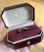 18ct Victorian Yellow Gold Wedding Band Ring from 1853/54