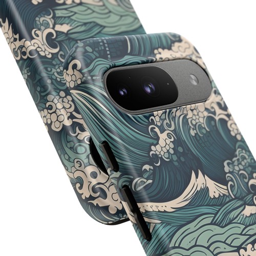 Fundas para teléfono Ocean Wave, cubierta duradera para teléfono, elegante funda resistente, iPhone, Samsung - Imagen 11 de 51