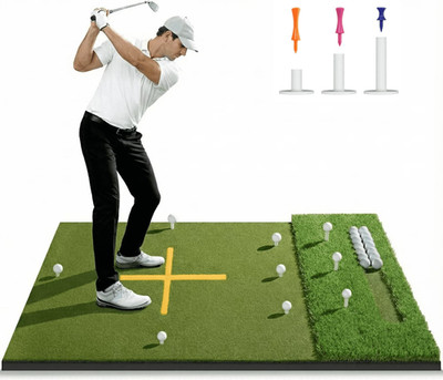 Golf Mat, 5.2X4Ft Putting Green Practice Hitting Mat for Indoor Outdoor, Artific