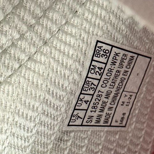 NEW SKECHERS COURT & CLASSIC SKX WHITE AND METALLIC PINK HI-TOP SNEAKERS SZ 7 - Picture 12 of 12