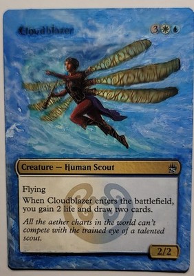 MTG, Magic The Gathering, Cloudblazer,Hand Painted Alter