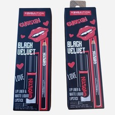 Revolution Ghostin Black Velvet Lip Liner And...