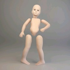 Vintage Thelma Resch Porcelain  Paulie  Doll Body Arms Legs Head -dollP