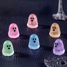 10Pcs Luminous Ghost Figures Glowing At Night Action Figure Mini Micro Landsca