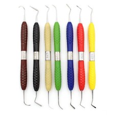 7 Pcs Dental Resin Aesthetic Restoration Kit Composite Filling Spatulas CT1-CT7