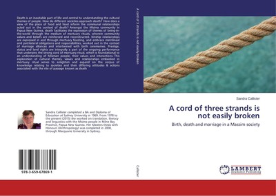 Sandra Callister | A cord of three strands is not easily broken | Taschenbuch