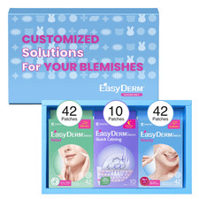 DWEasyderm Acne Pimple Patch Set 94 Count Hydrocolloid Spot Care