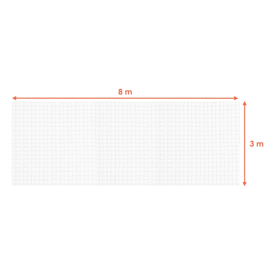 Balkon Katzen Schutz Netz reißfest 8x3 m - Universal Fenster Fall Schutz Gitter - Bild 2 von 4