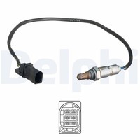 Vor Katalysator Delphi ES21079-12B1 Lambdasonde FüR Audi,Seat,Skoda,Vw