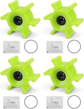 4PC 6303-0007-P Polyurethane Impeller with O-Ring Kit and Lubrication Replacemen