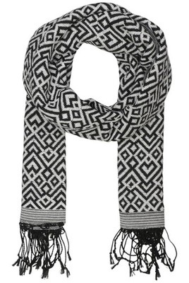H&M Schal Damen Tuch Strickschal Loop Mehrfarbig #wvr2vor