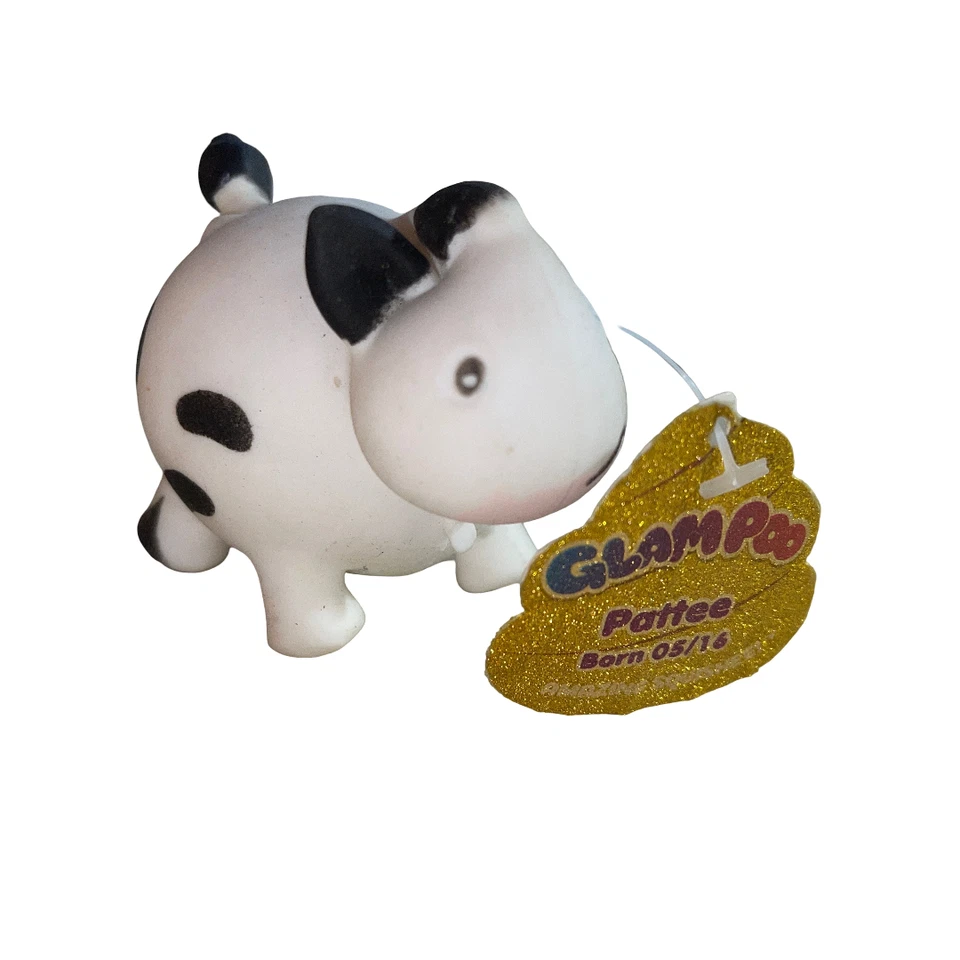 SUPER RARE COLLECTIBLE Grin Studios Glampoo PATTEE Born 05/16 Squishy Toy 10z