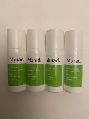 4 Murad Resurgence Retinol Youth Renewal Serum New 4 x 0.33 oz.=1.32 Total Oz.
