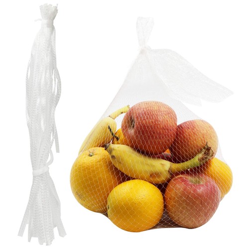 100Pcs 24’’ Reusable Mesh Produce Bags, Onion Fruits Net Bags and Seafood Boi...
