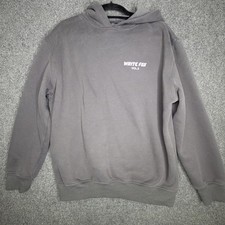 White Fox Vol 3 Hoodie Sweatshirt Womens S M Light Purple Logo