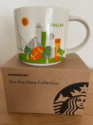 Starbucks Coffee Mug/Tasse Dallas/Texas USA, you are here, NEU/OVP-Geschenk-Box