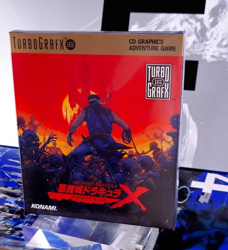 PC Engine PCEWorks Akumajo Dracula X Castlevania TurboGrafx 16 Rondo of Blood