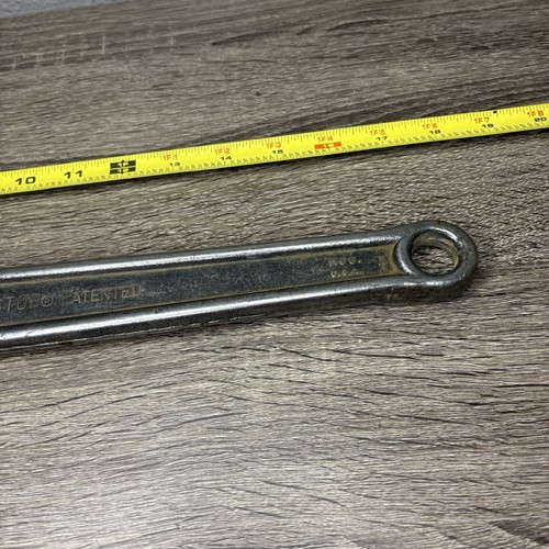 Proto 718SL 18" Adjustable Crescent Wrench Clik Stop USA - Picture 10 of 12