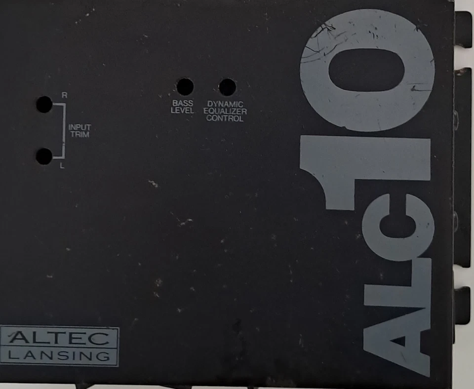 crossover Elettronico Altec Lansing Alc10 - Immagine 3 di 4