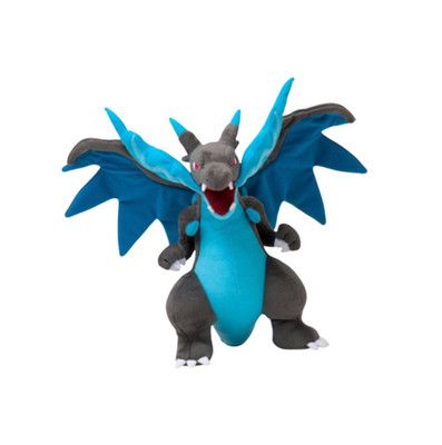 25cm Mega Glurak X Plüschtier Pokémon Charizard Kuscheltier Stofftier