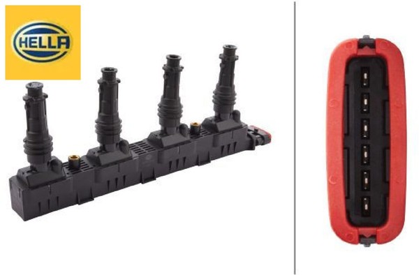 Hella 5DA358000-201 ZüNdspule ZüNdmodul FüR Opel-image