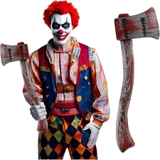 Nicky Bigs Novelties Adult 3-Piece Plastic Hollow Fake Long Axe with Handle... 