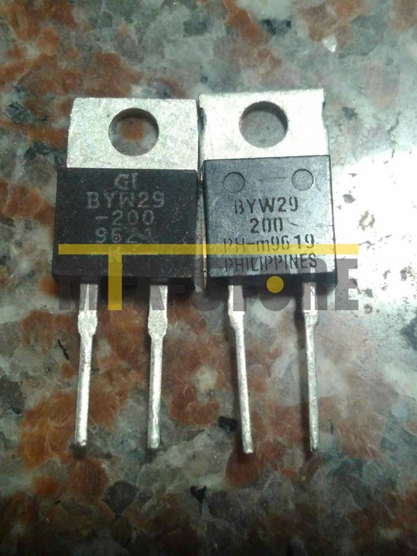 5PCS BYW29-200 DIODE FAST REC 8A 200V TO-220AC BYW29 29-200 Best Offer ...