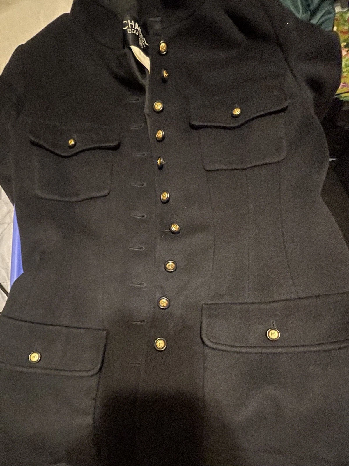 ��Blazer elegante CHANEL in cashmere conico ��